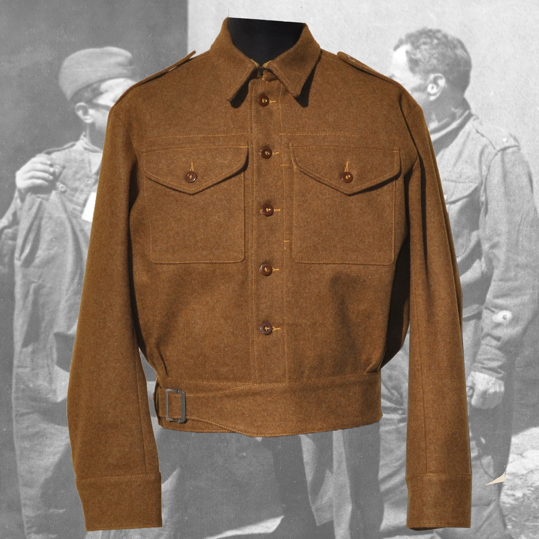 WW2 40s british army working blouse ジャケット・アウター WW2 40s